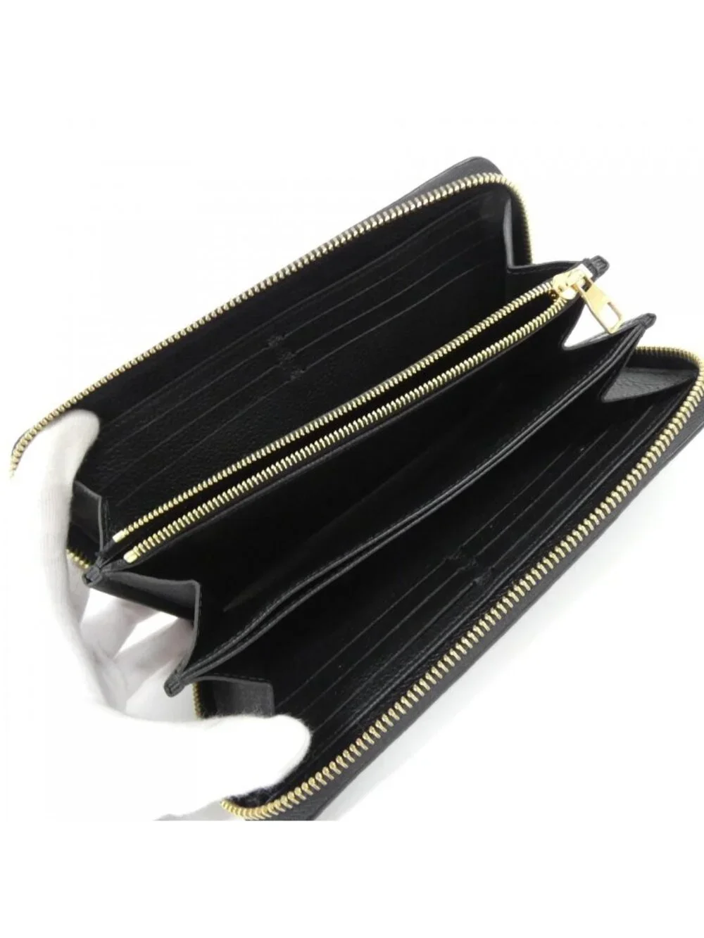 Louis Vuitton Bicolor Monogram Empreinte Zippy Wallet